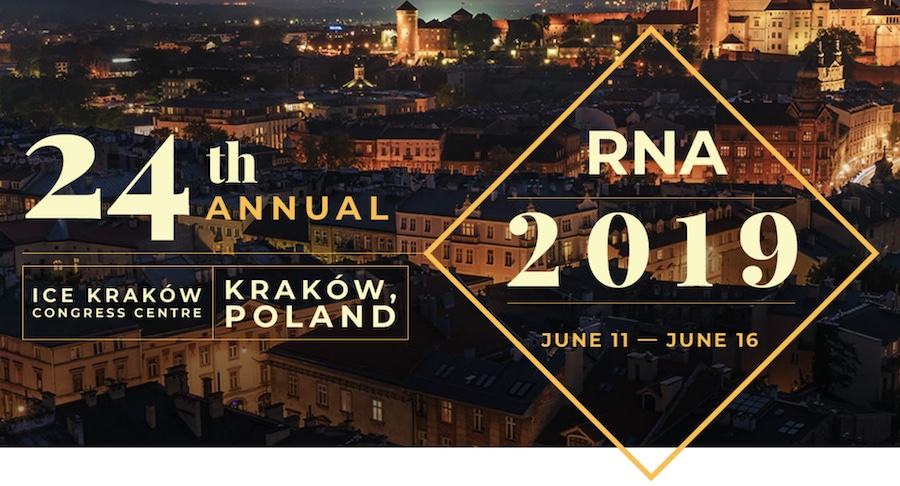 Rhiju spoke at the RNA society conference in Krakow, Poland on June 11-16, 2019. He presented a new Ribosolve method to solve RNA 3D structures rapidly.